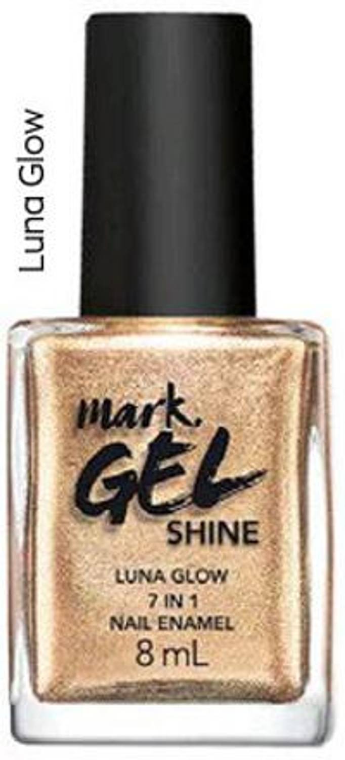 AVON Mark gel shine amplified 7 in 1 nail enamel-03 LUNA GLOW