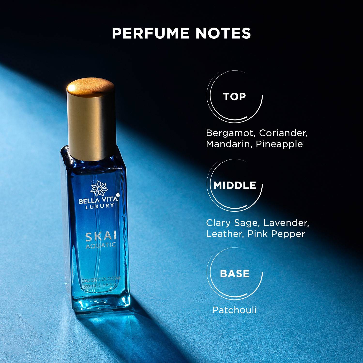 BELLAVITA SKAI AQUATIC & HONEY OUD Perfume Combo - Image 2