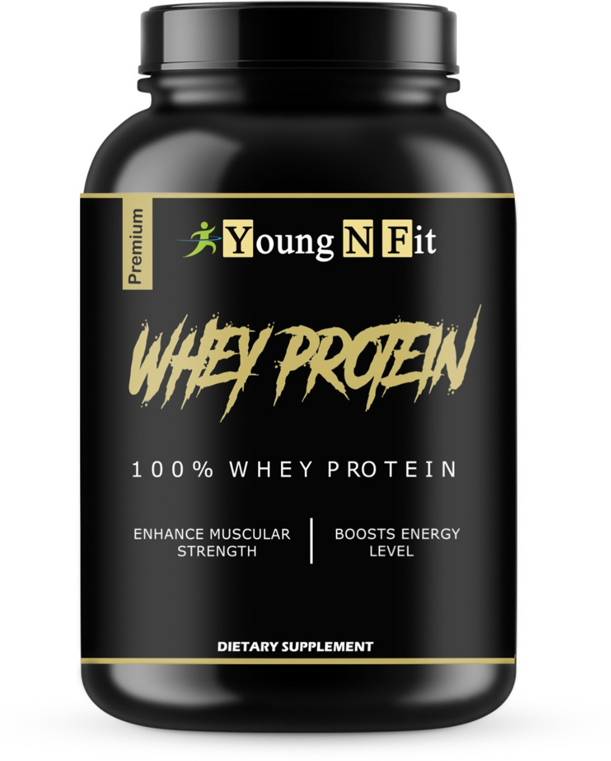 Image of Young N Fit 100% Whey Protein Supplement Powder Whey Protein (S360) Ultra Whey Protein (1000 g, Kulfi)