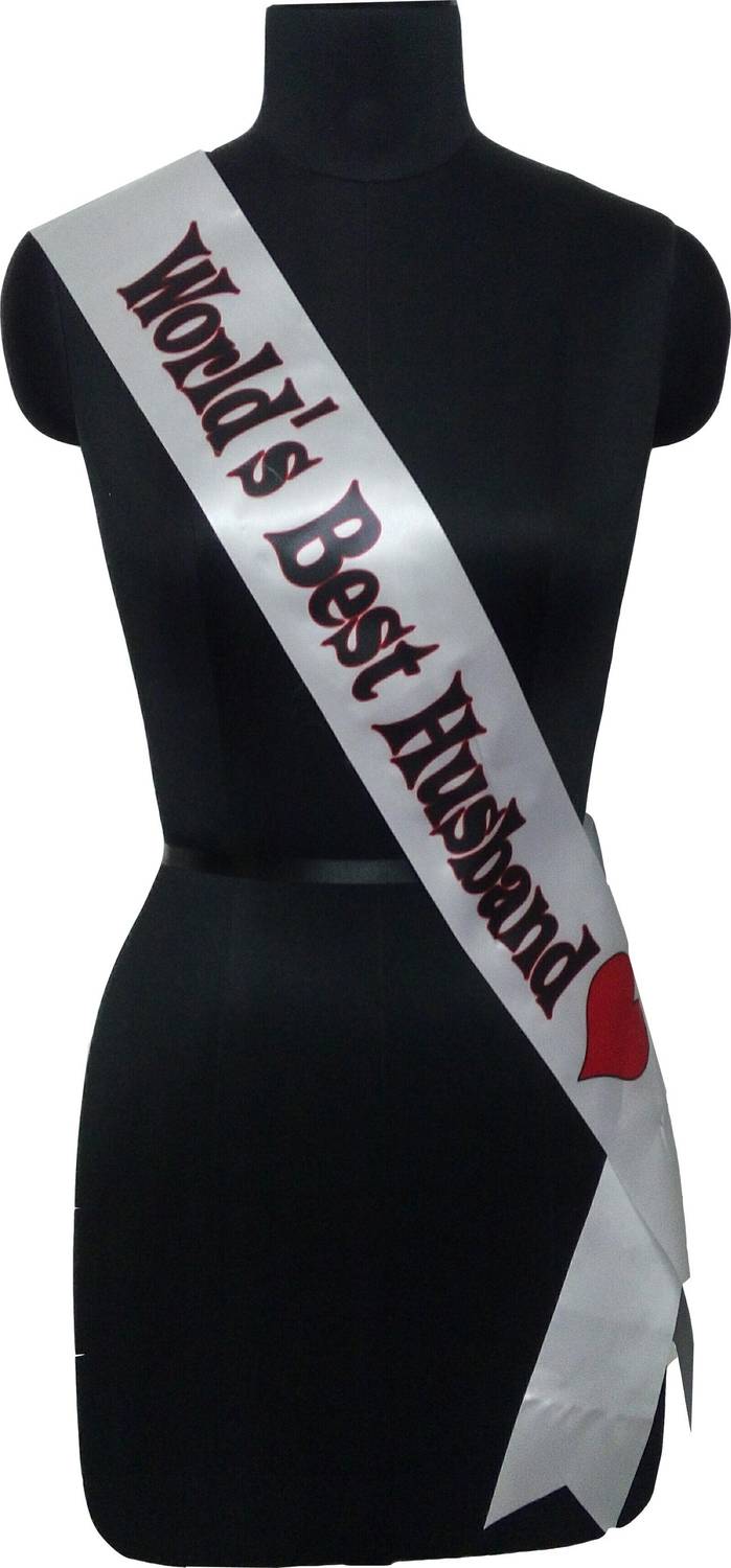 Atpata Funky World's Best Husband Sash