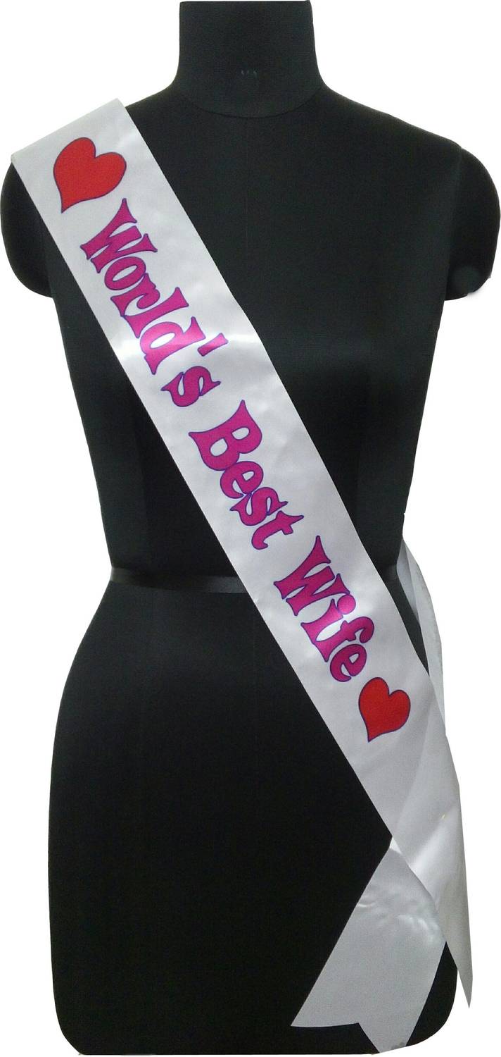 Atpata Funky World's Best Wife Sash