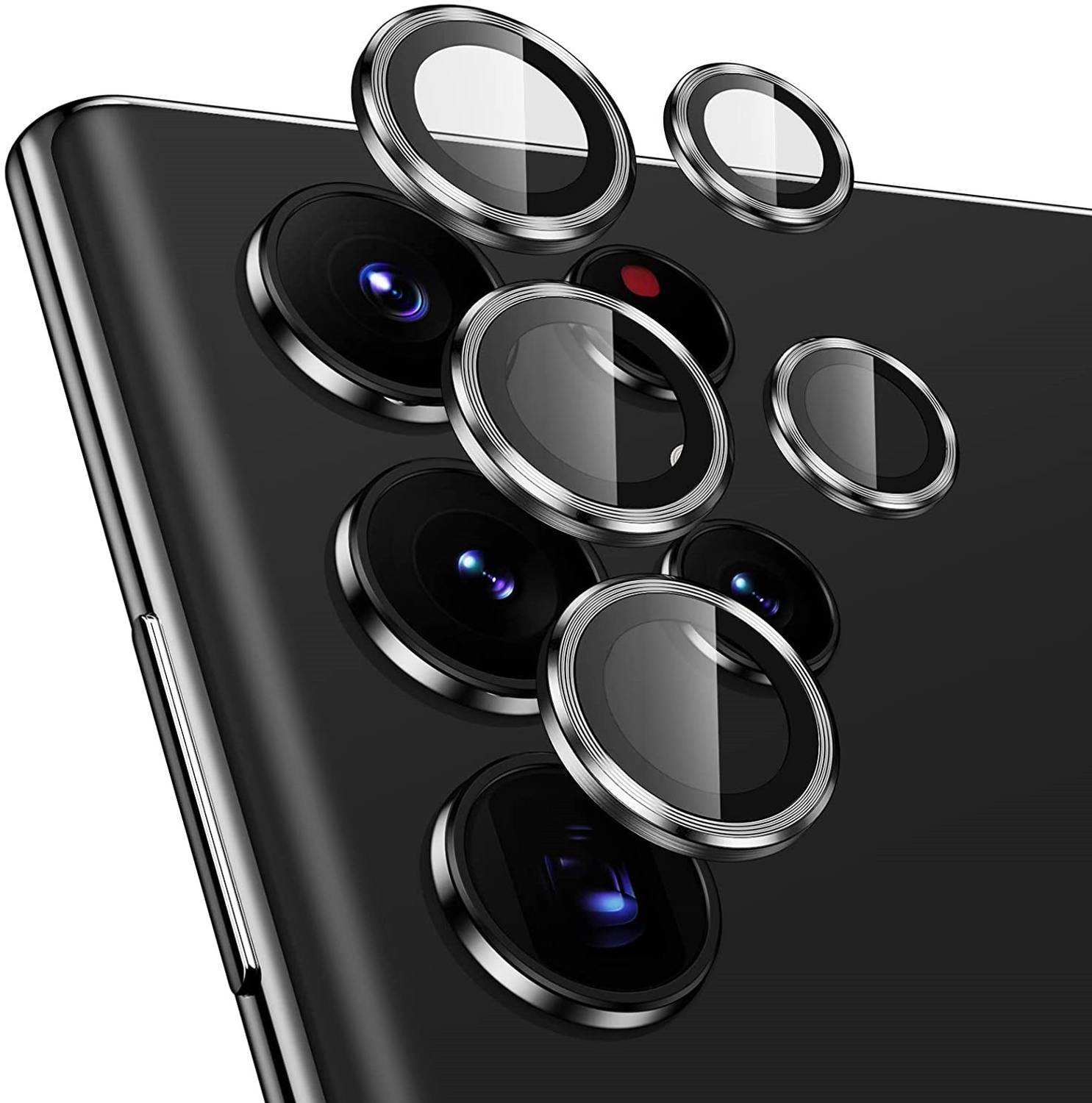 Mobilive Camera Lens Protector for Samsung Galaxy S22 Ultra 3D Ca