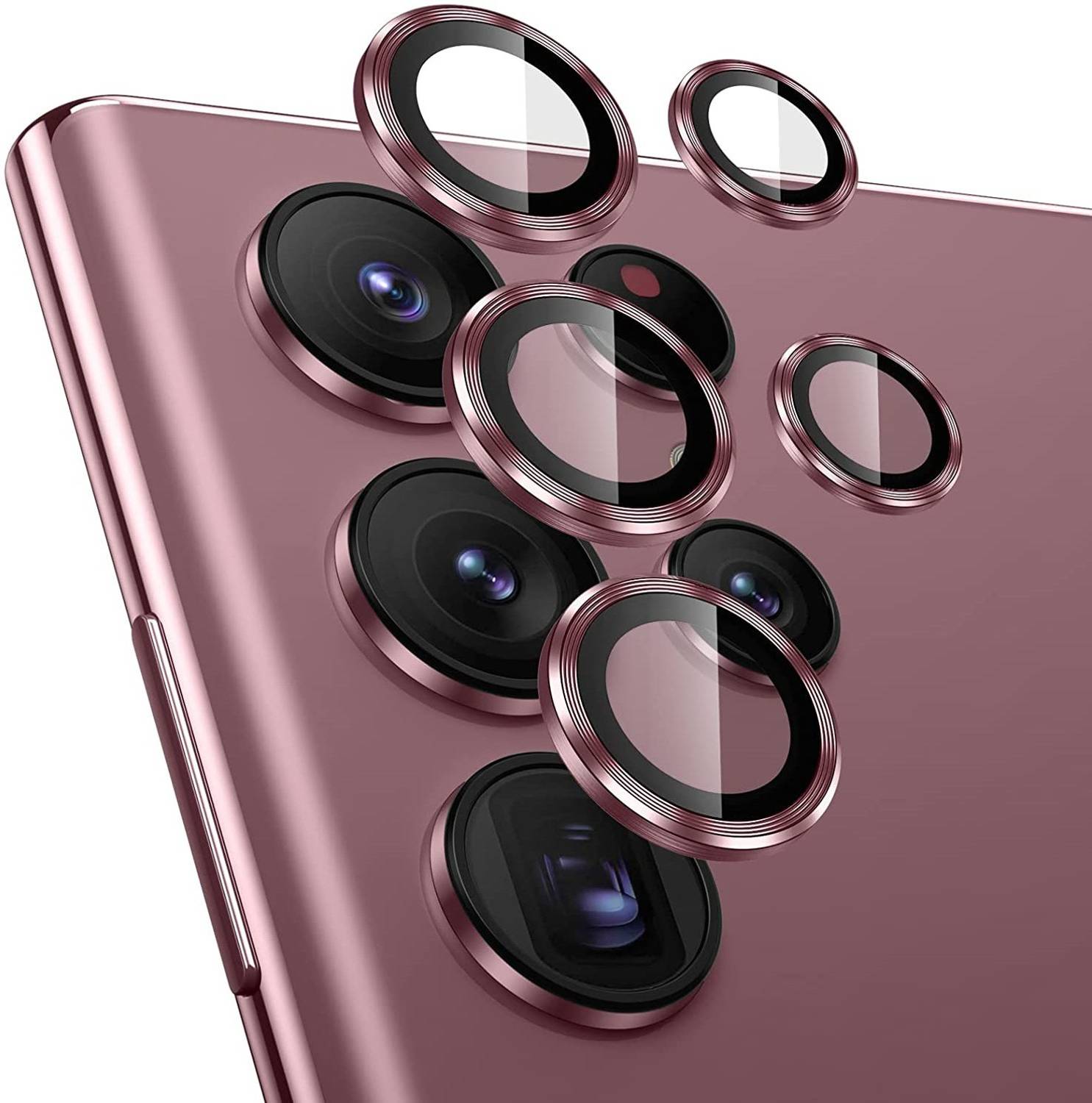 Casesily Camera Lens Protector for Samsung Galaxy S22 Ultra (Pack