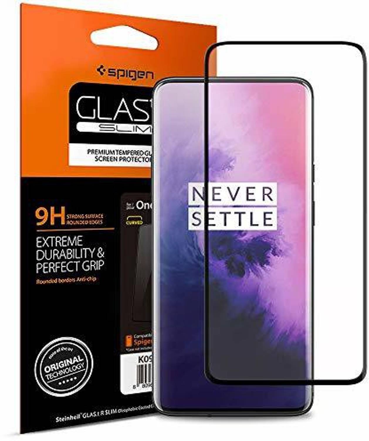 Spigen Edge To Edge Tempered Glass for OnePlus 7T Pro (Pack of 1)