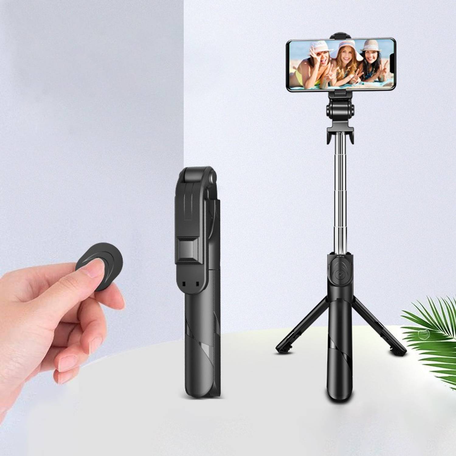 NAFA Portable Selfie Stick Tripod with Bluetooth Remote - Image 4