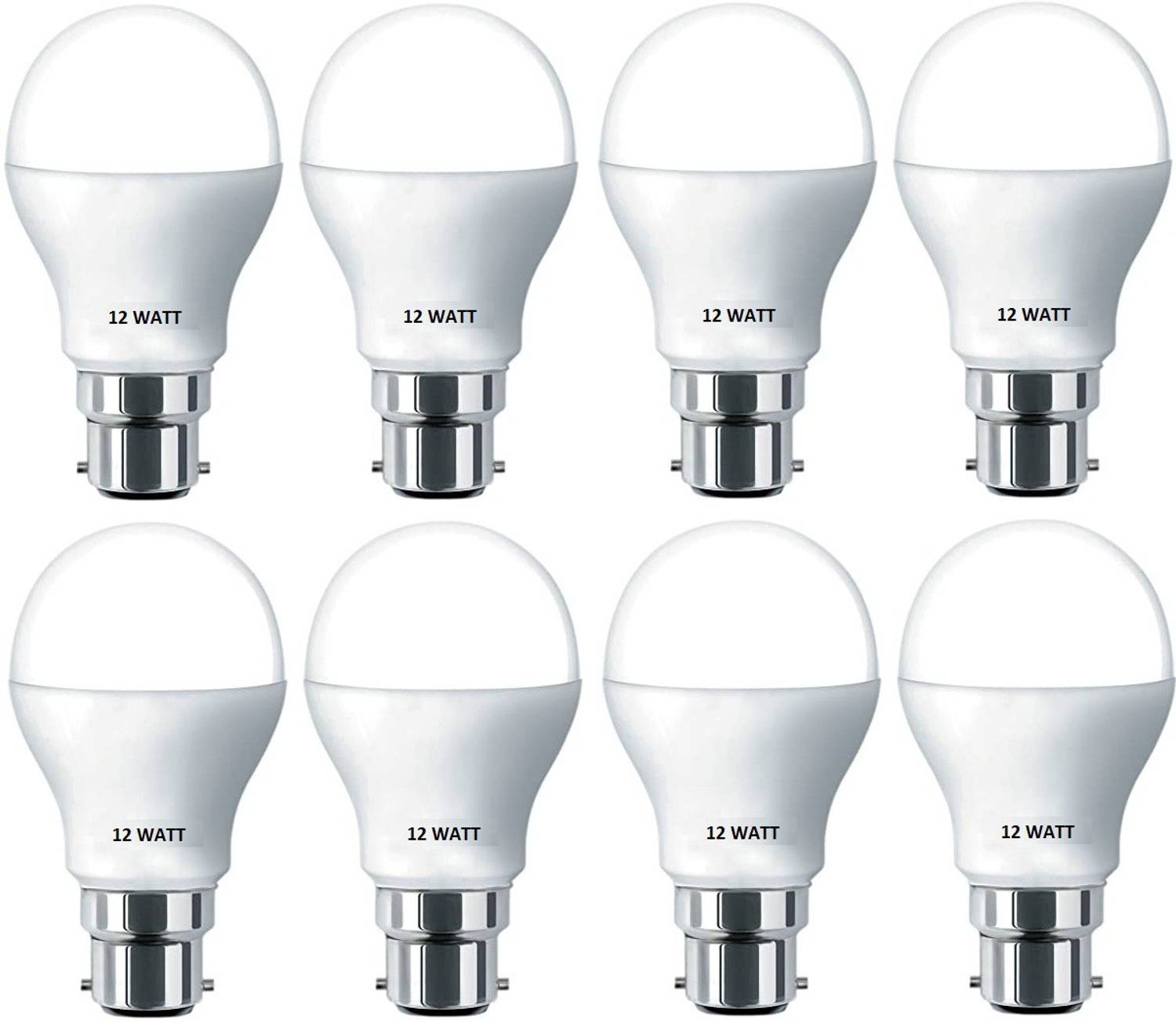 Brightstar 12 W Basic Round B22 LED Bulb
