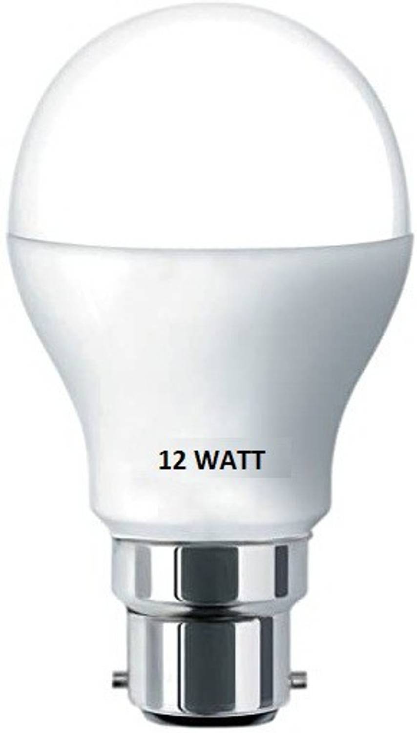 Brightstar 9 W Basic Round B22 LED Bulb