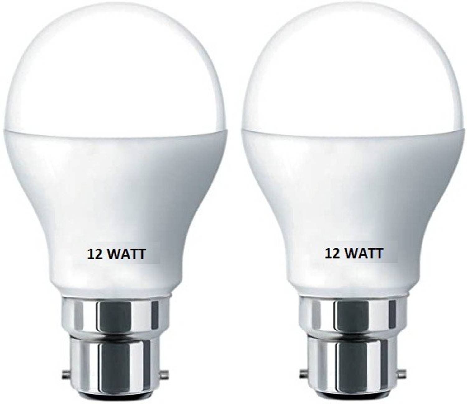 Brightstar 12 W Basic Round B22 LED Bulb