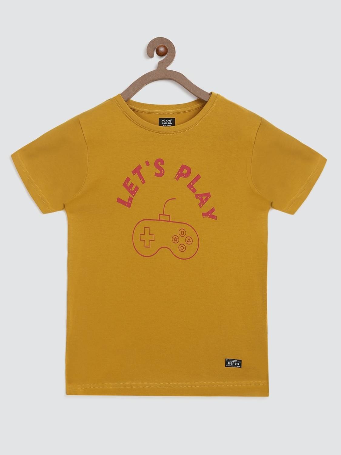 Aditya Birla - abof Boys Printed Pure Cotton Regular T Shirt