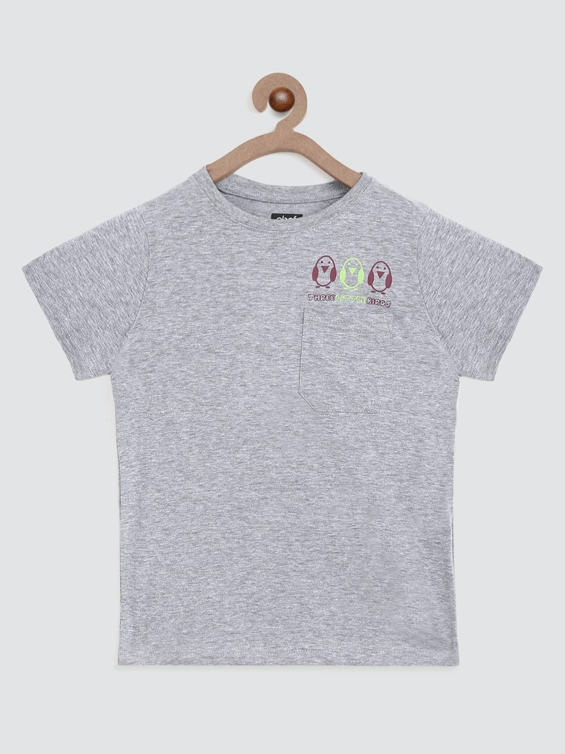Aditya Birla - abof Boys Self Design Pure Cotton Regular T Shirt