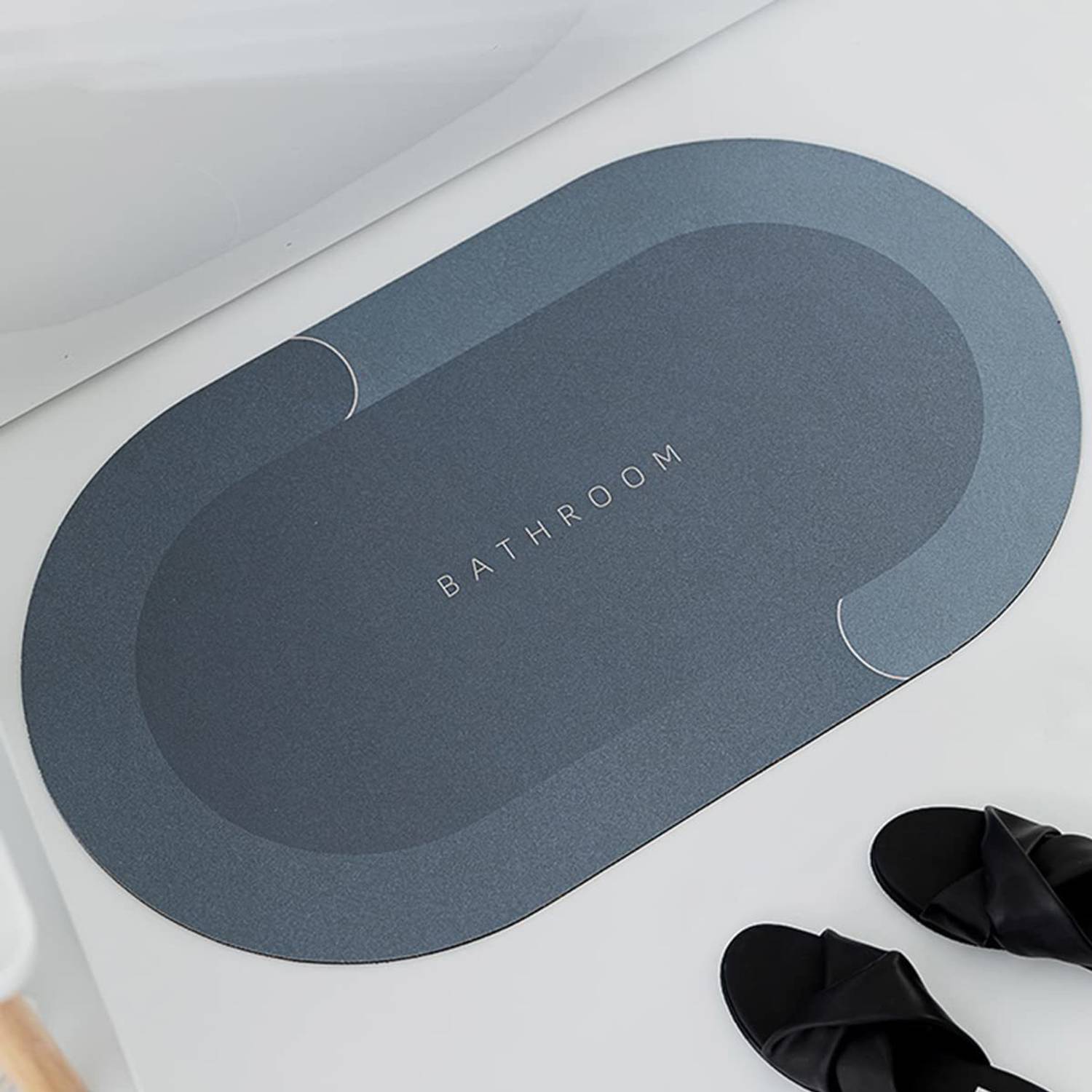 BIYALI Rubber Bathroom Mat