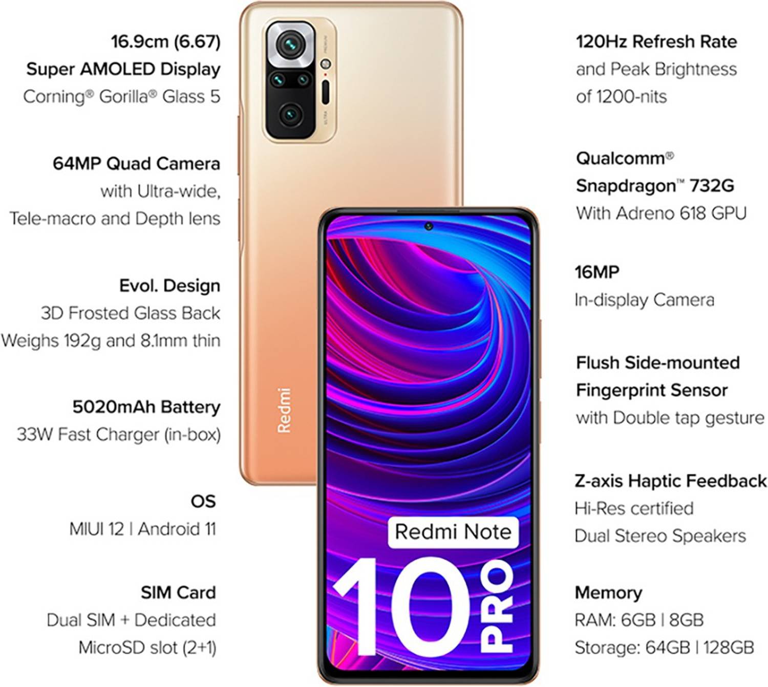 REDMI Note 10 Pro (128 GB Storage, 6 GB RAM) Online at Best Price
