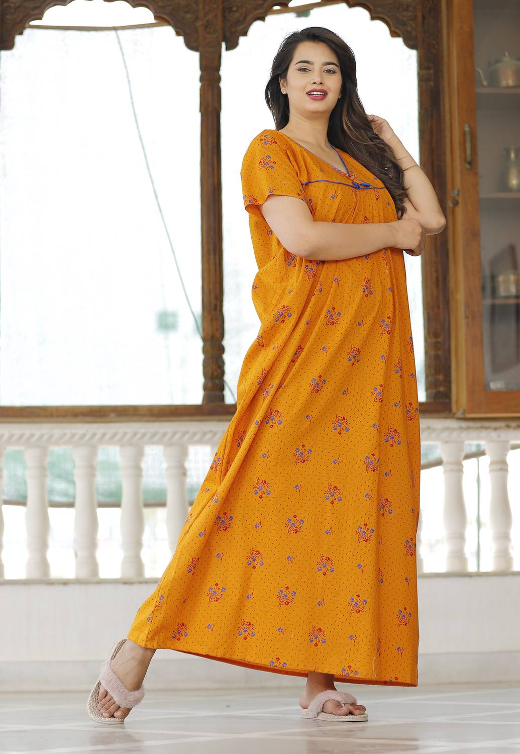 DEEPALI CREATION Women Nighty