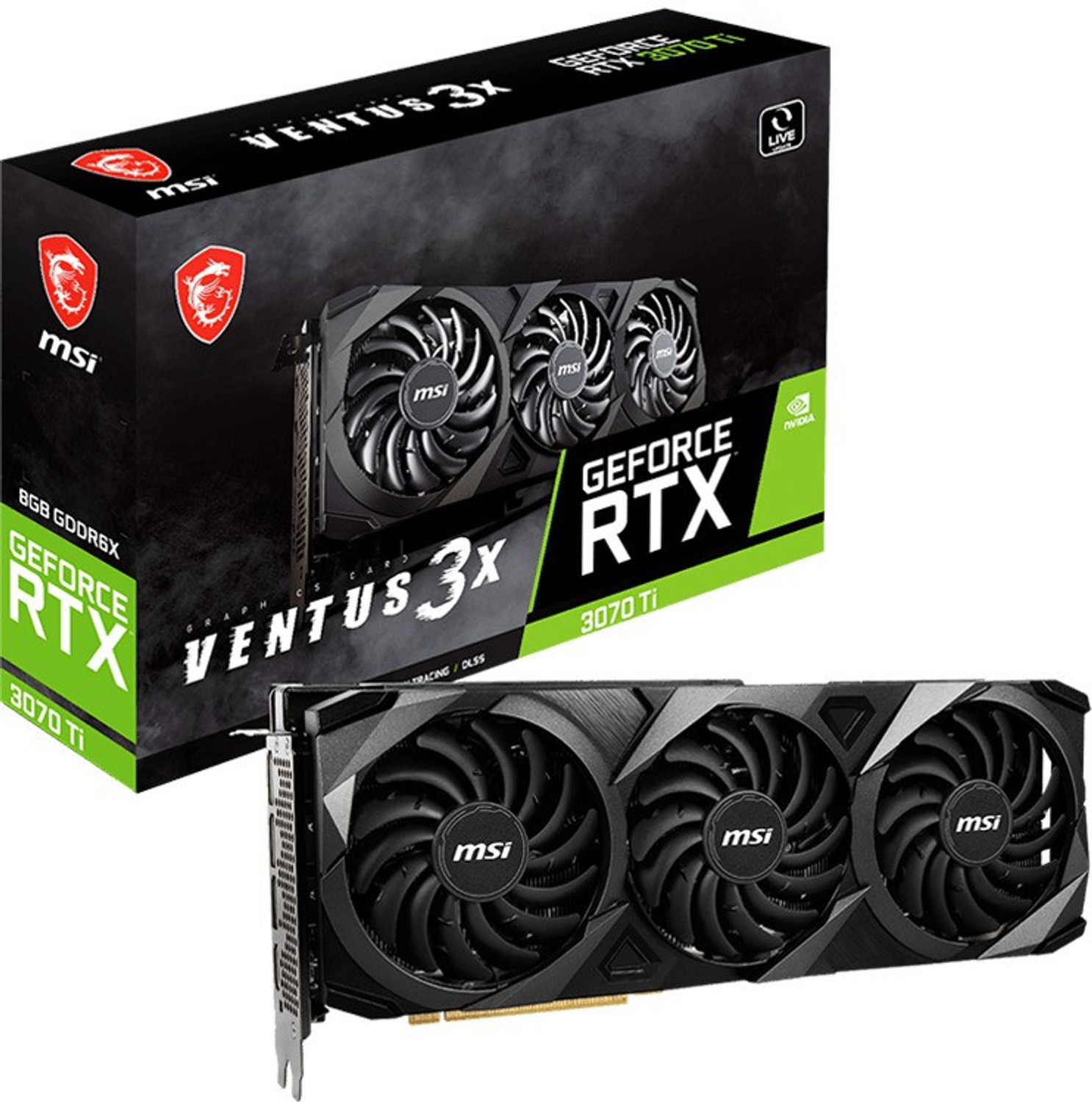 GeForce RTX 3070 Ti 8GB ※本体のみ geforce-rtx-3070-ti-ventus-3x-