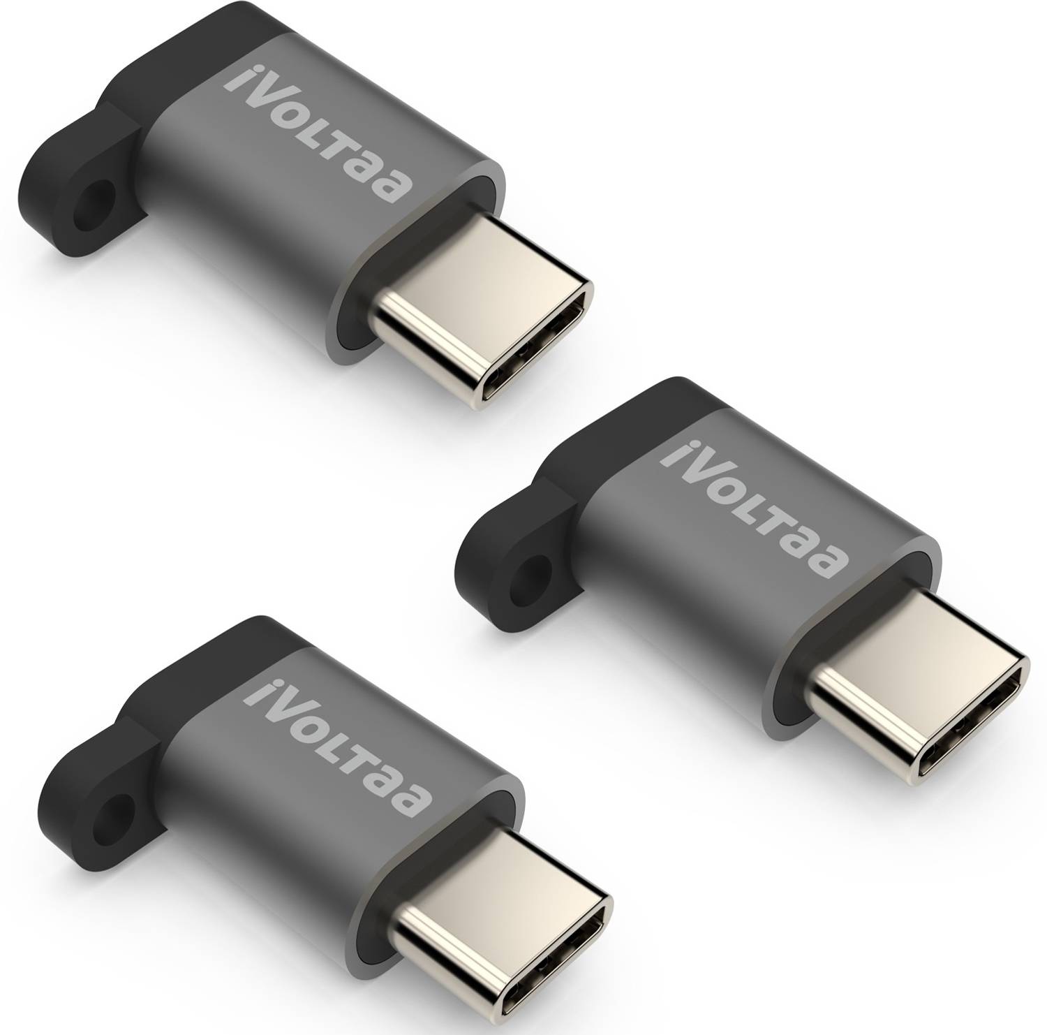 iVoltaa Micro USB, USB Type C OTG Adapter