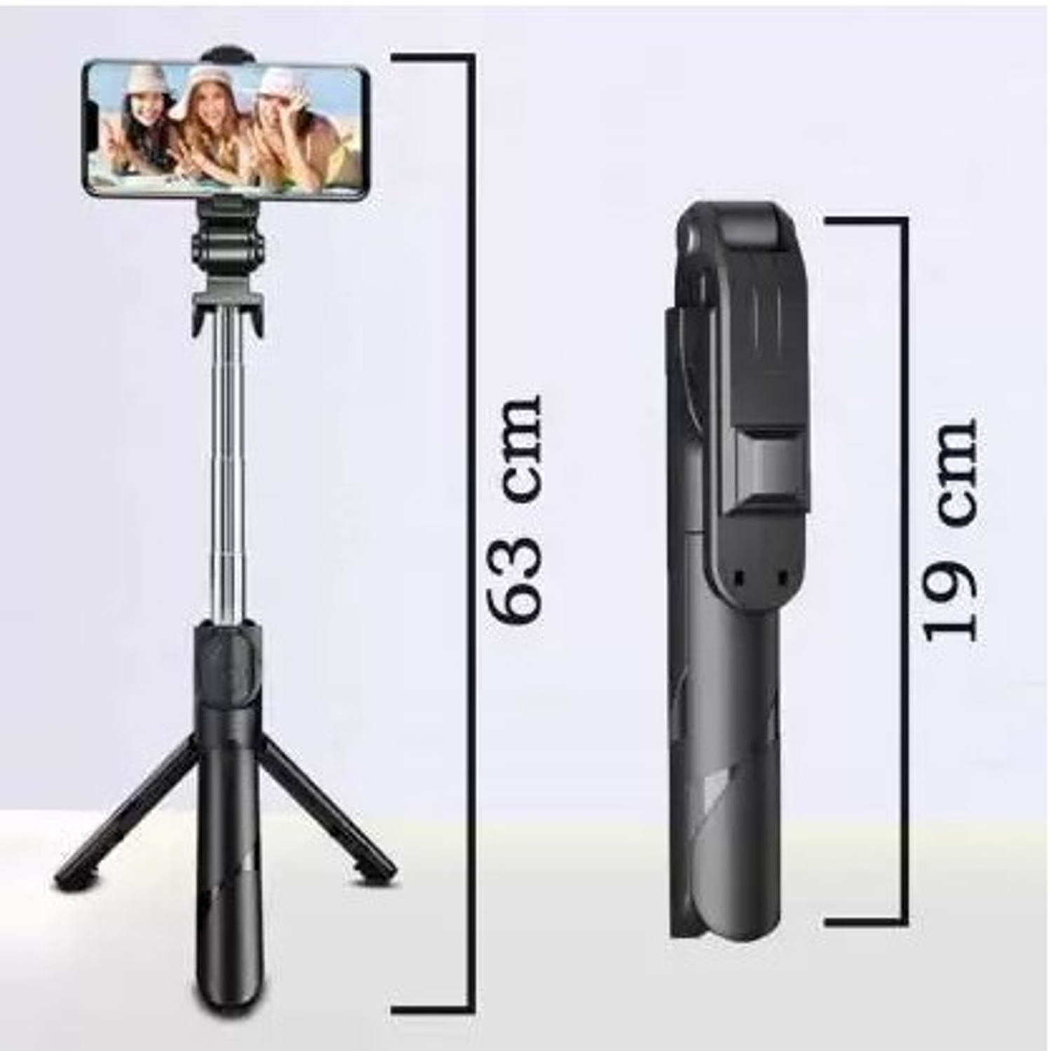 Image of SOJUBA Mini Tripod Stand for Smartphones Bluetooth Selfie Stick mono-pod Mobile Holder