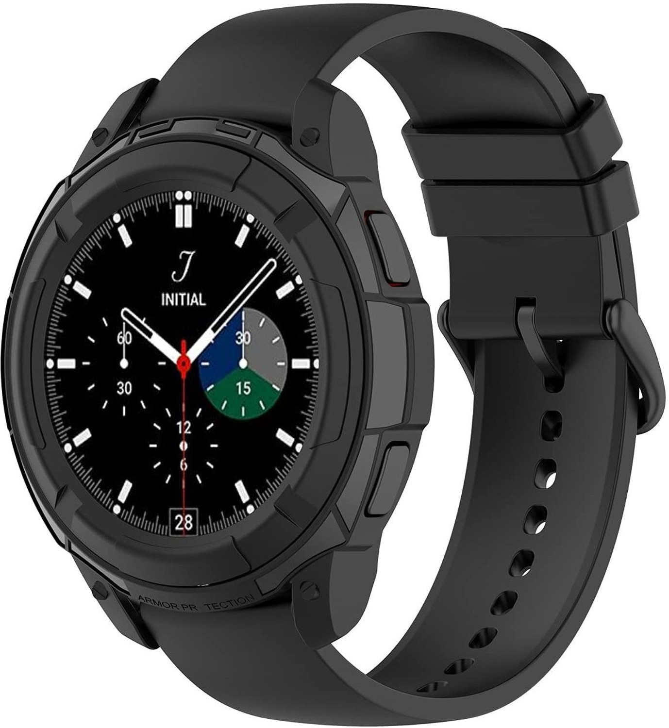 Image of Oboe Bumper Case for Samsung Galaxy Watch 4 42mm Classic Cover Thin Bumper Shell Protector Watch Case