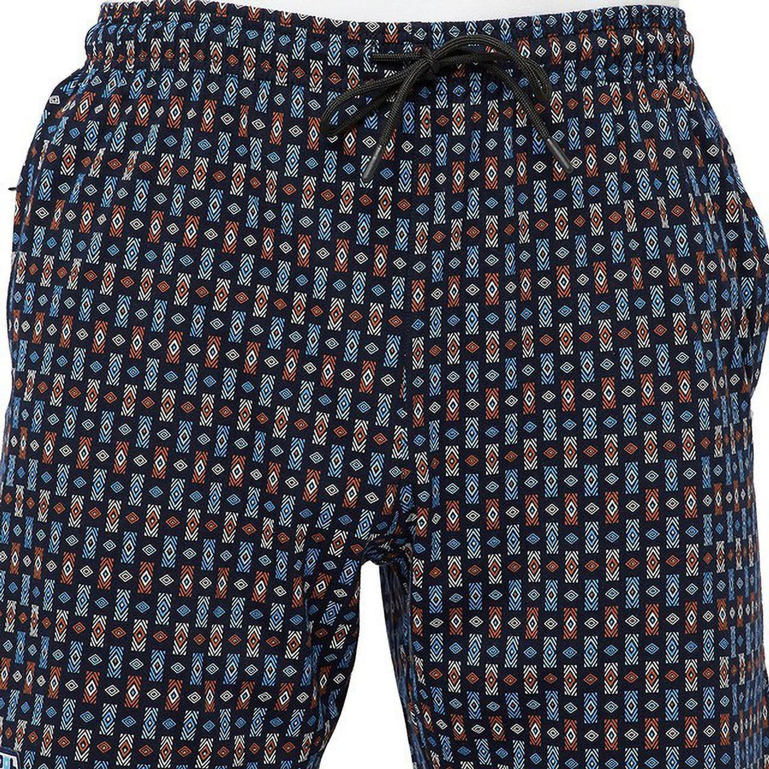 Image of TT Printed Men Dark Blue Beach Shorts