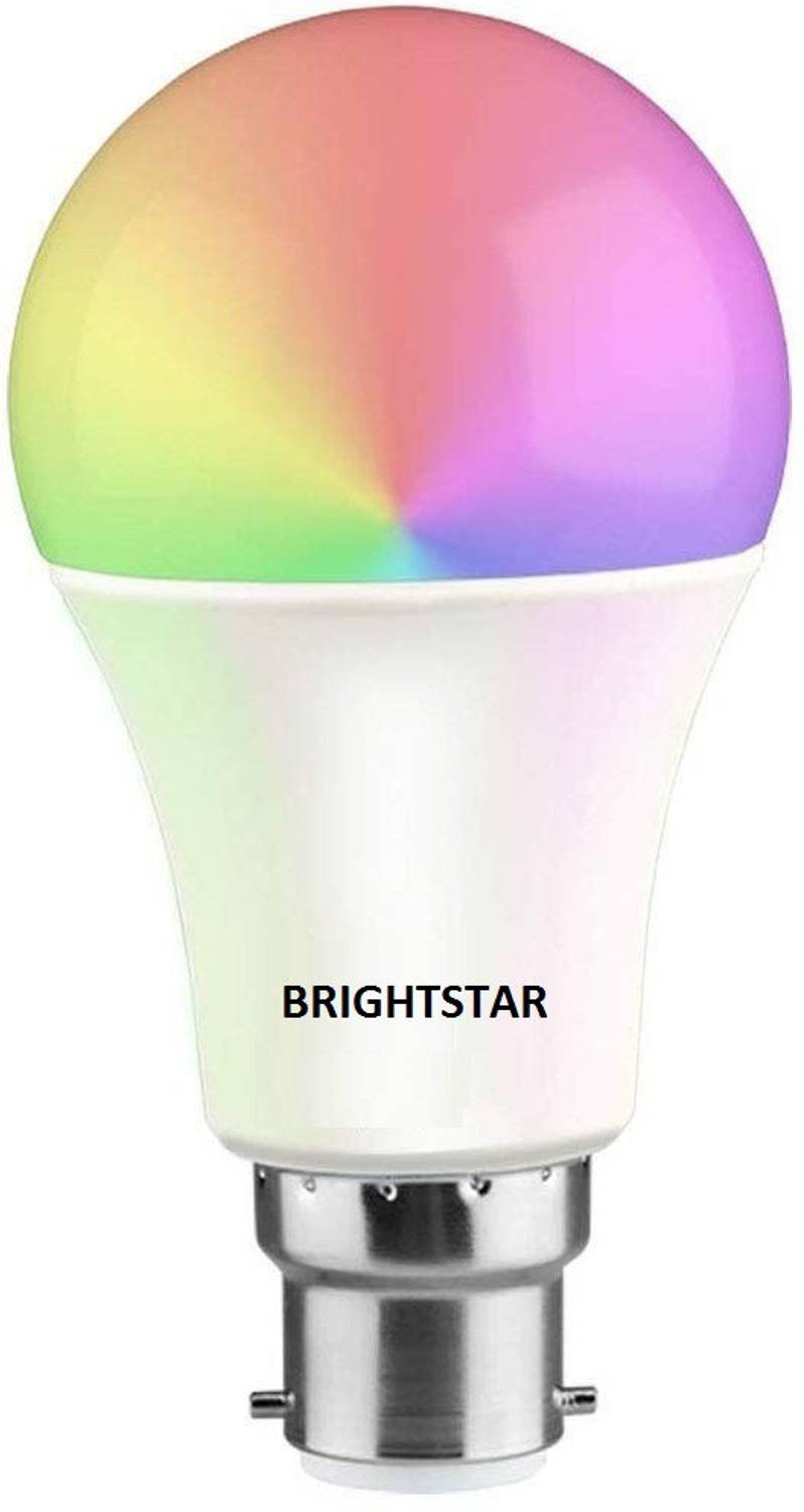 AMYSTY 9 W Basic Round B22 LED Bulb