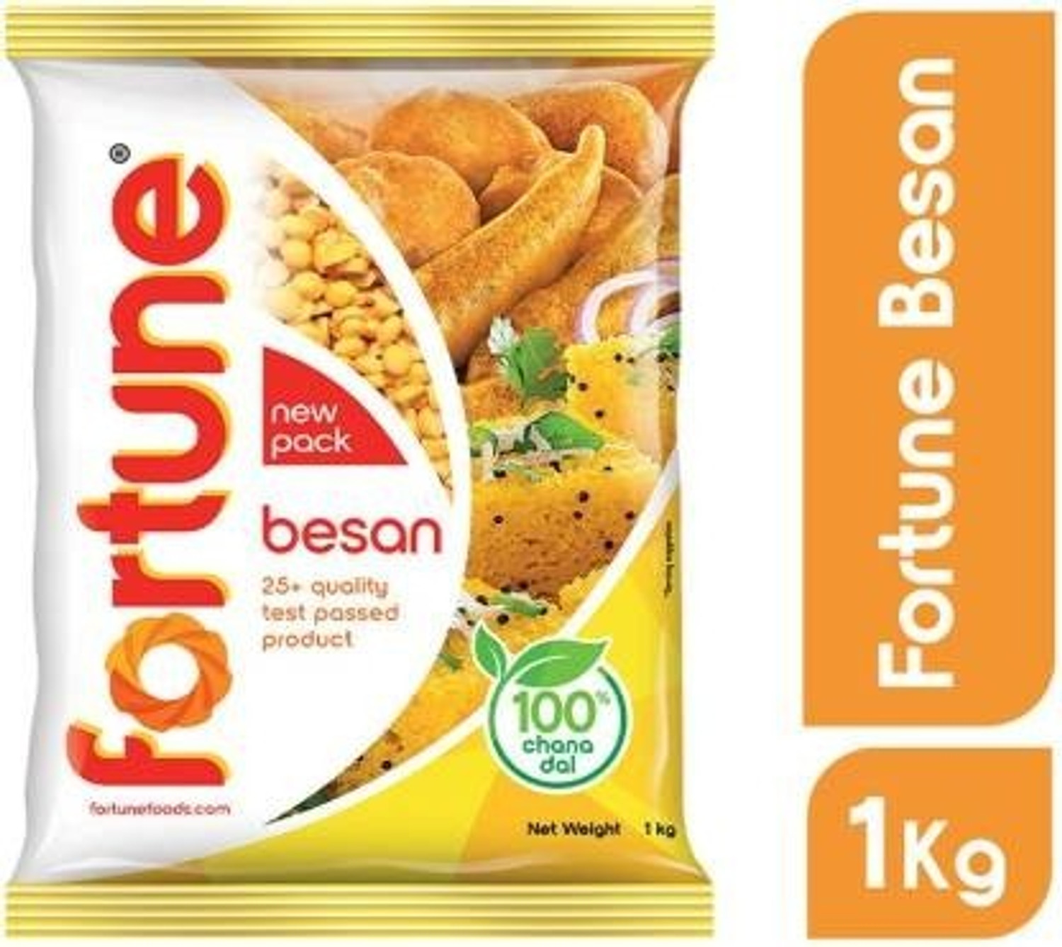 Image of FORTUNE Chana Besan, Made from 100% Chana Dal 100% Taste