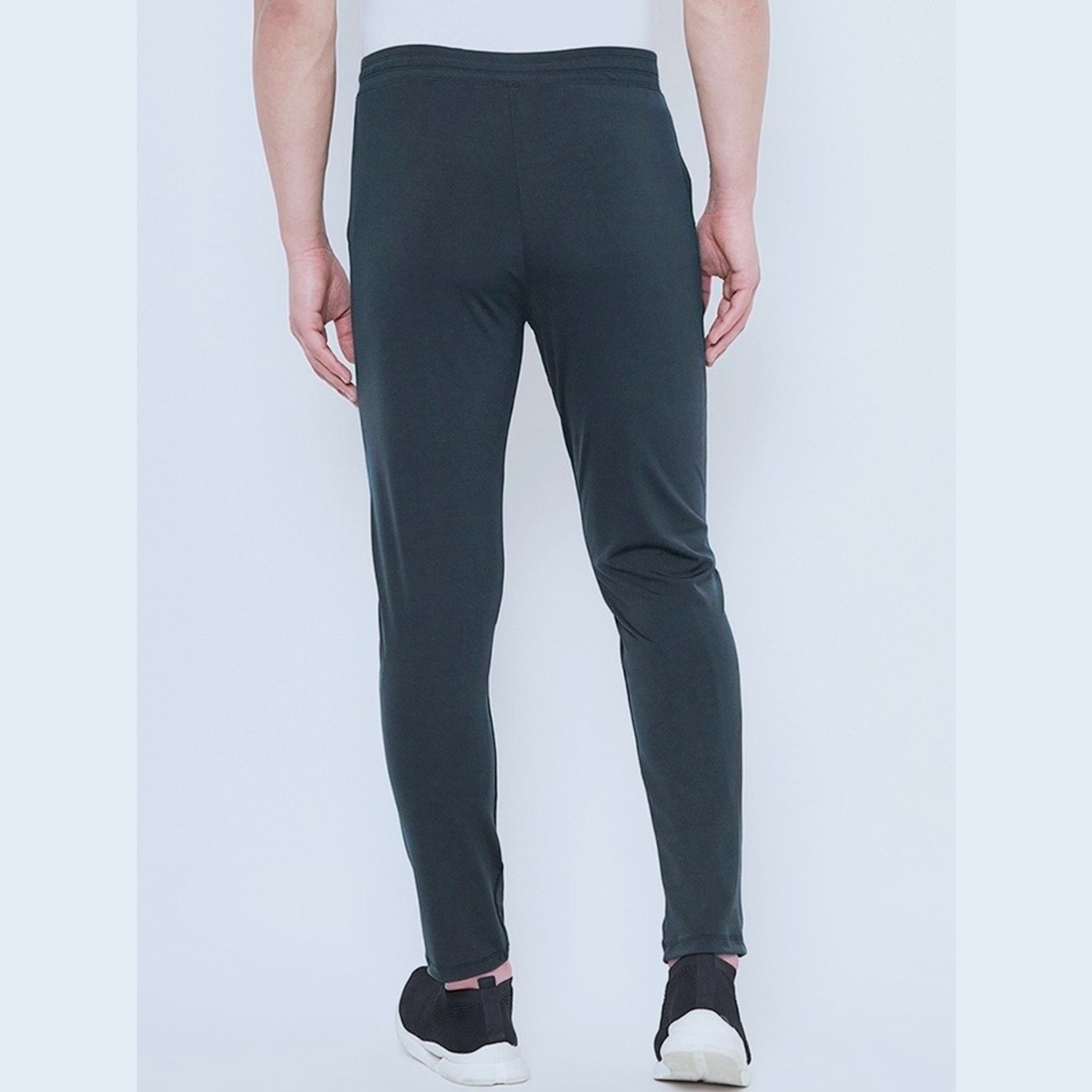 Image of Edidass Solid Men Blue Track Pants