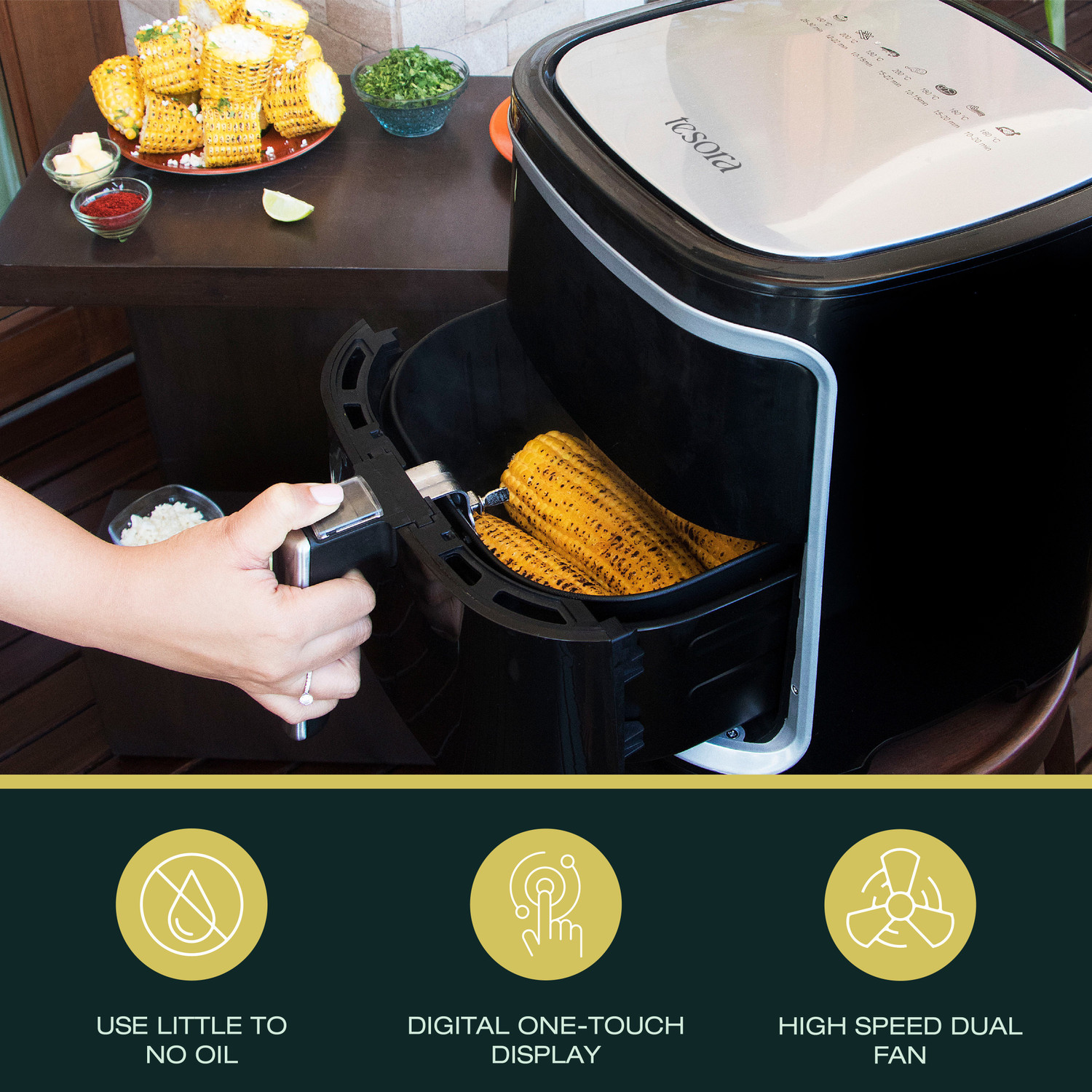 Image of Tesora T0003-AF-A Air Fryer