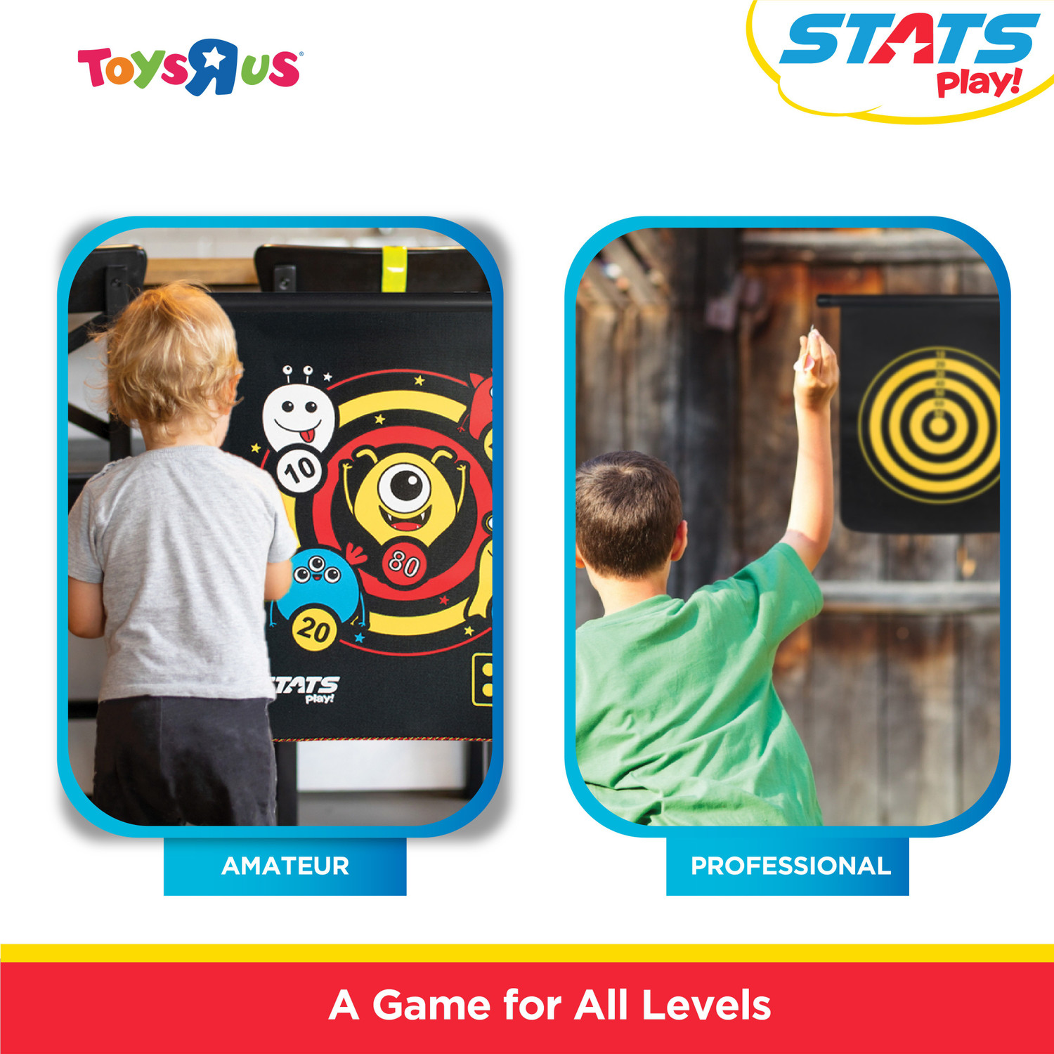 Image of Toys R Us Stats Sports Double Sided jumbo Magnet Board 17 Dart Board Dart Board Game