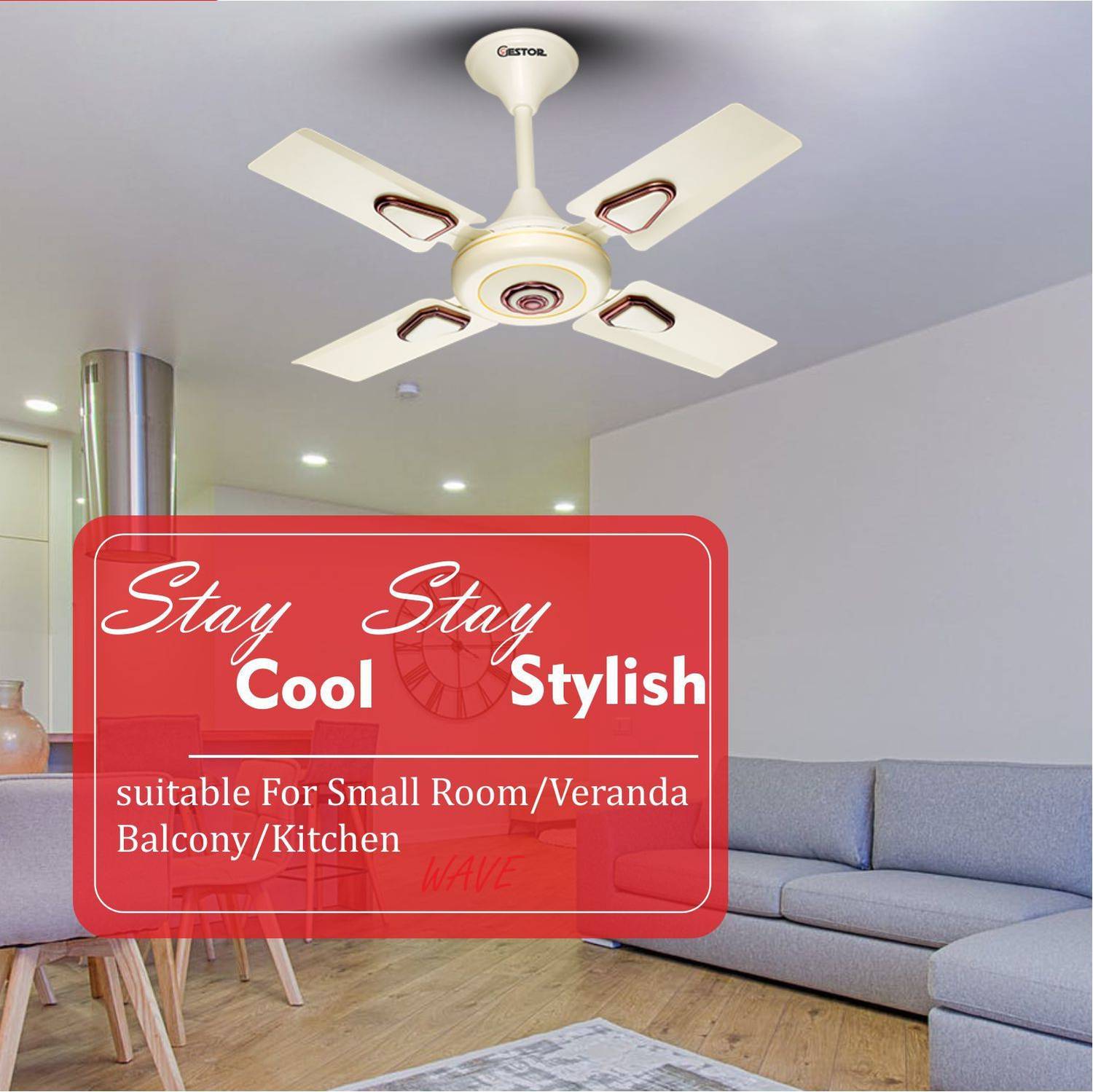 GESTOR Amazy 24 Inch Ceiling Fan - Image 4