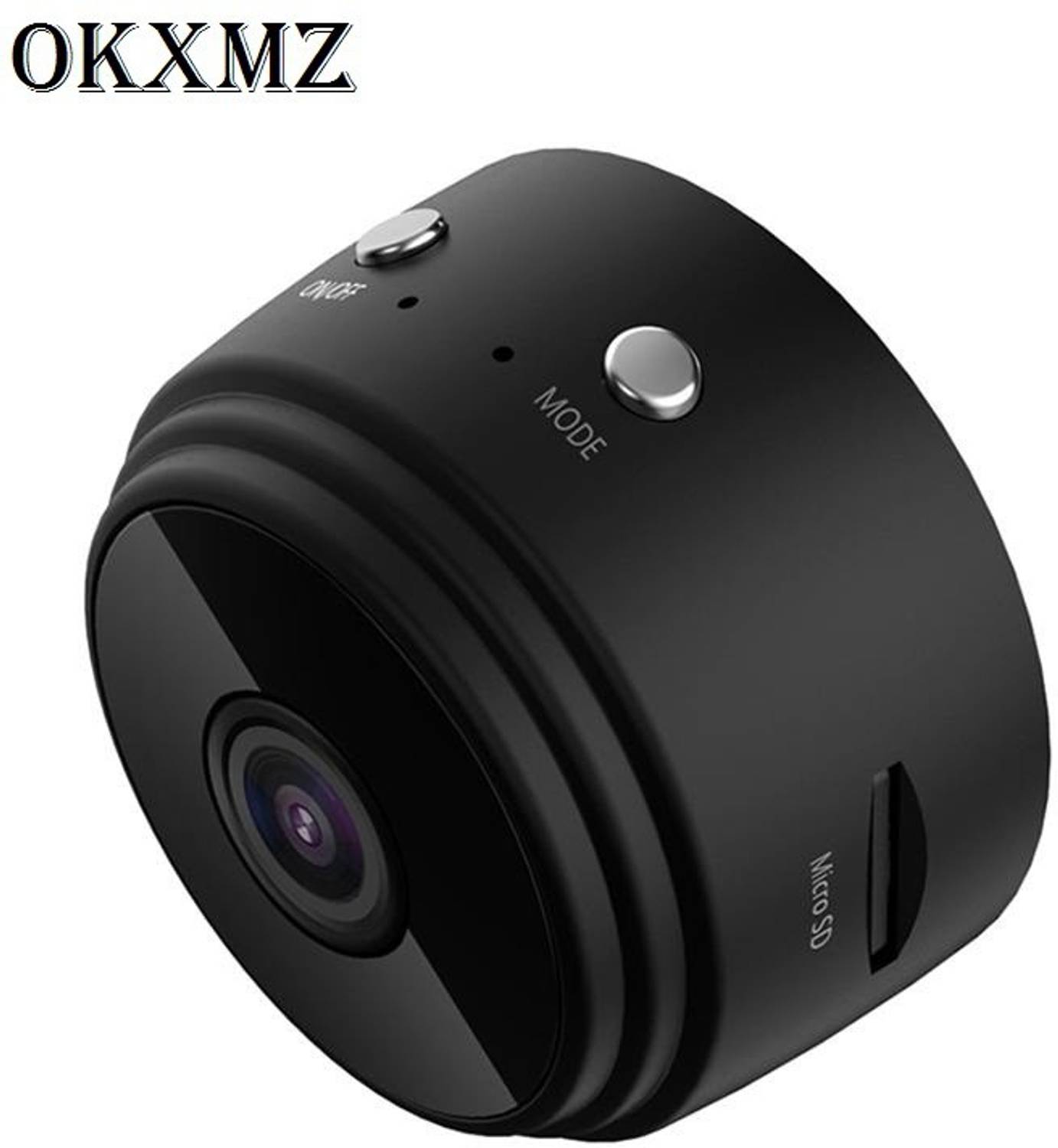 Okxmz Mini Wifi Camera smart Home Smallest Camera Full HD 1080P