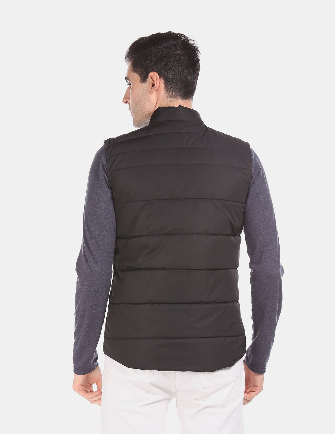 Image of U.S. POLO ASSN. Sleeveless Solid Men Jacket