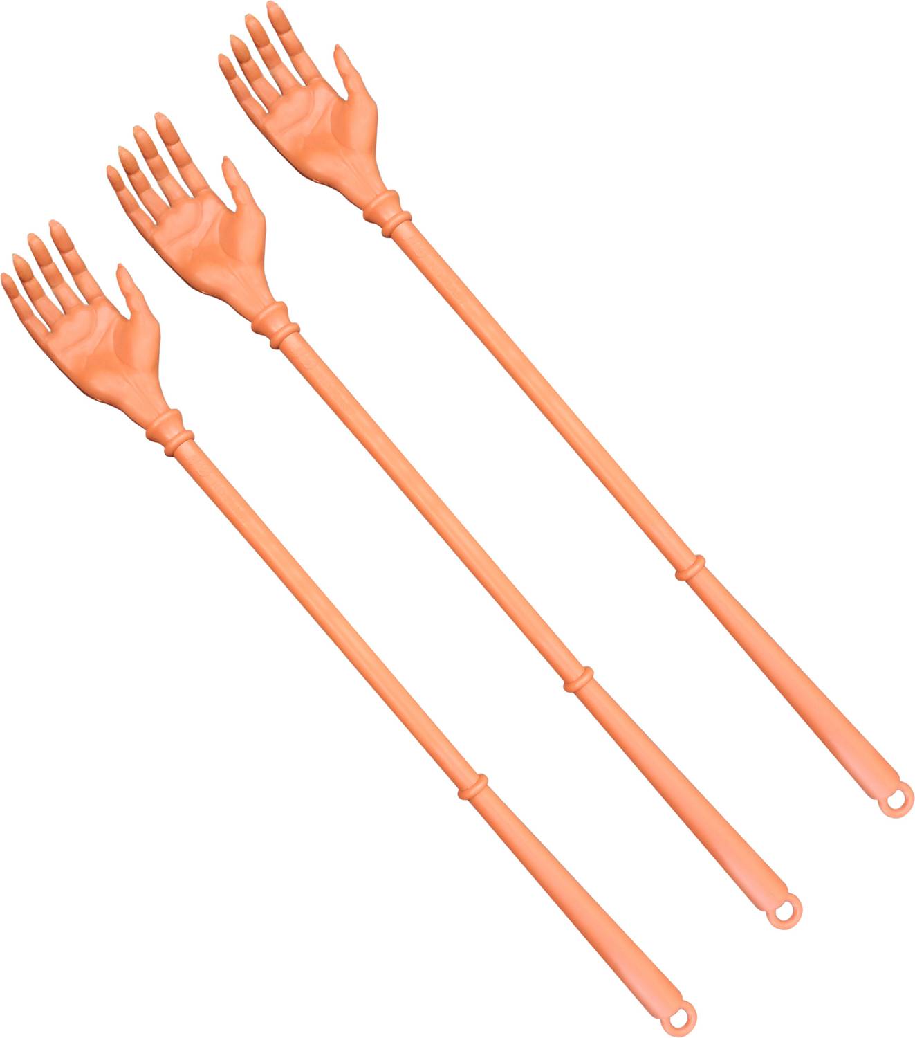 Appster 3 Pcs Plastic Itching Stick Back Massager Back Scratcher Khujli Stick for Men, Women and Kids Massager