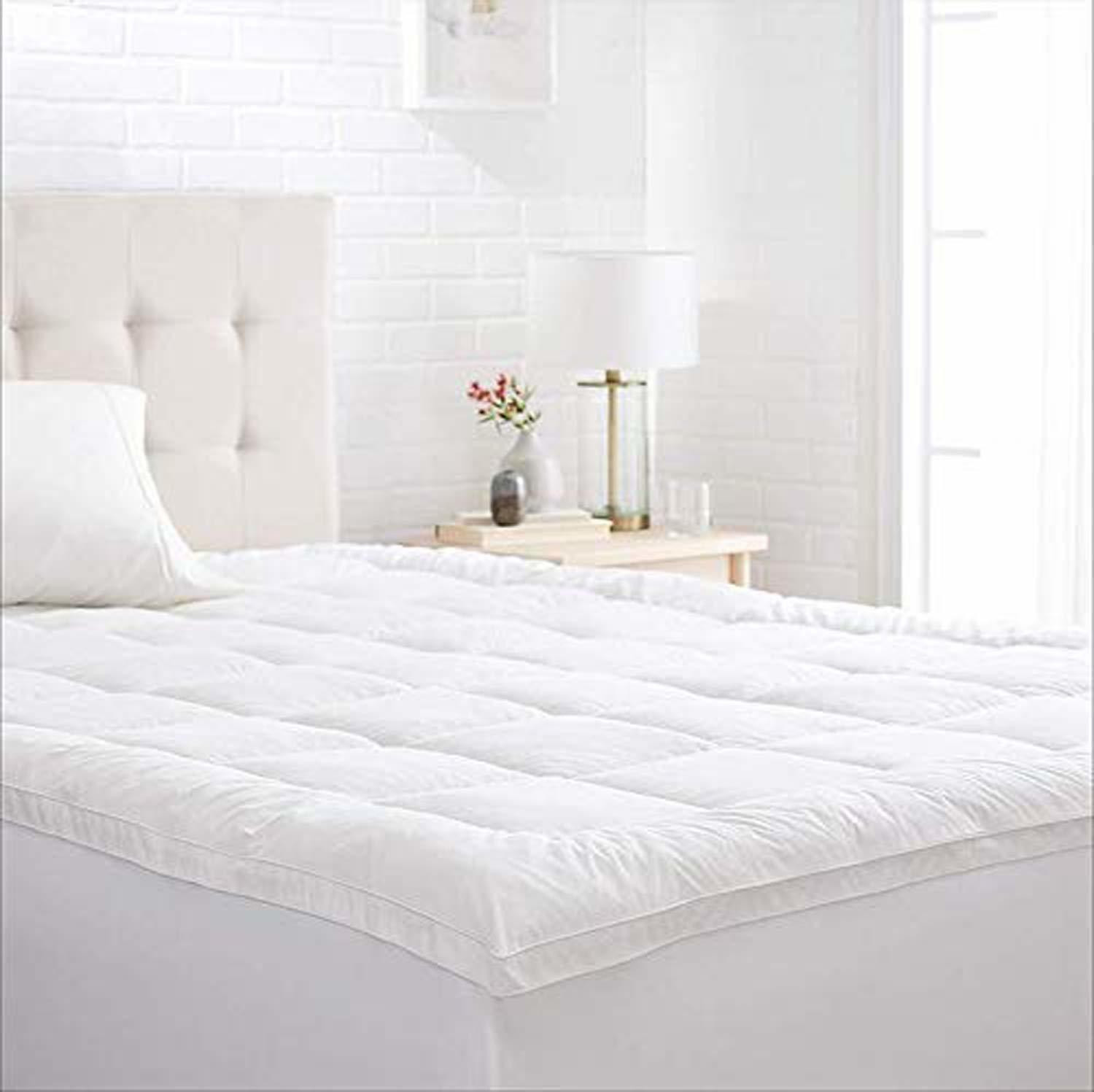 Image of Flipkart SmartBuy 3 inch (7.62 cm) King Size Microfibre Stretchable, Waterproof Mattress Topper