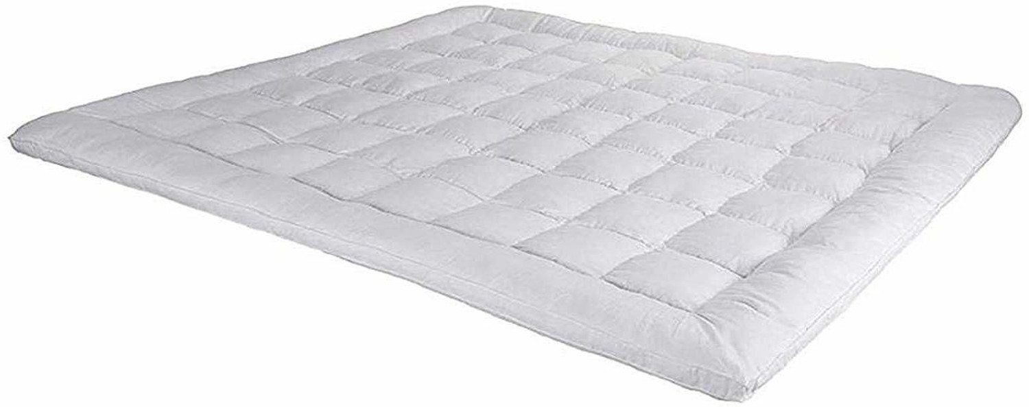 Image of Flipkart SmartBuy 3 inch (7.62 cm) King Size Microfibre Stretchable, Waterproof Mattress Topper