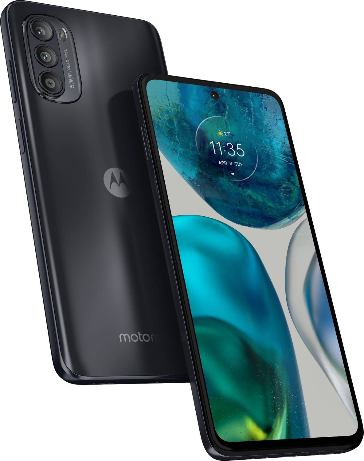MOTOROLA g52 (Charcoal Grey, 128 GB) (6 GB RAM)