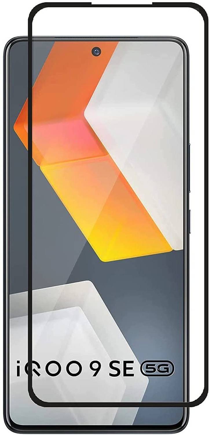 DMJHP Edge To Edge Tempered Glass for iQoo 9 SE 5G