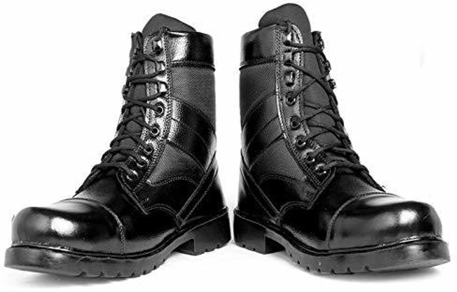 Image of KnockBox LEATHER COMBAT ARMY BOOT SHOES FOR MEN / ARMY /COMBAT BOOTS /SHOES Boots For Men