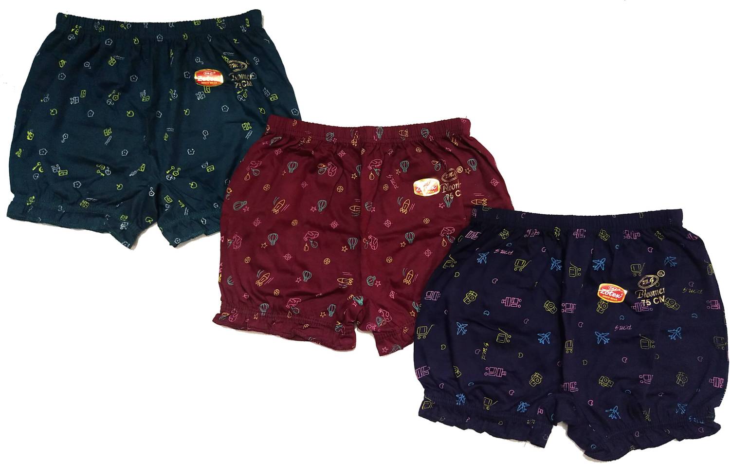 Becare Women Boy Short Multicolor Panty