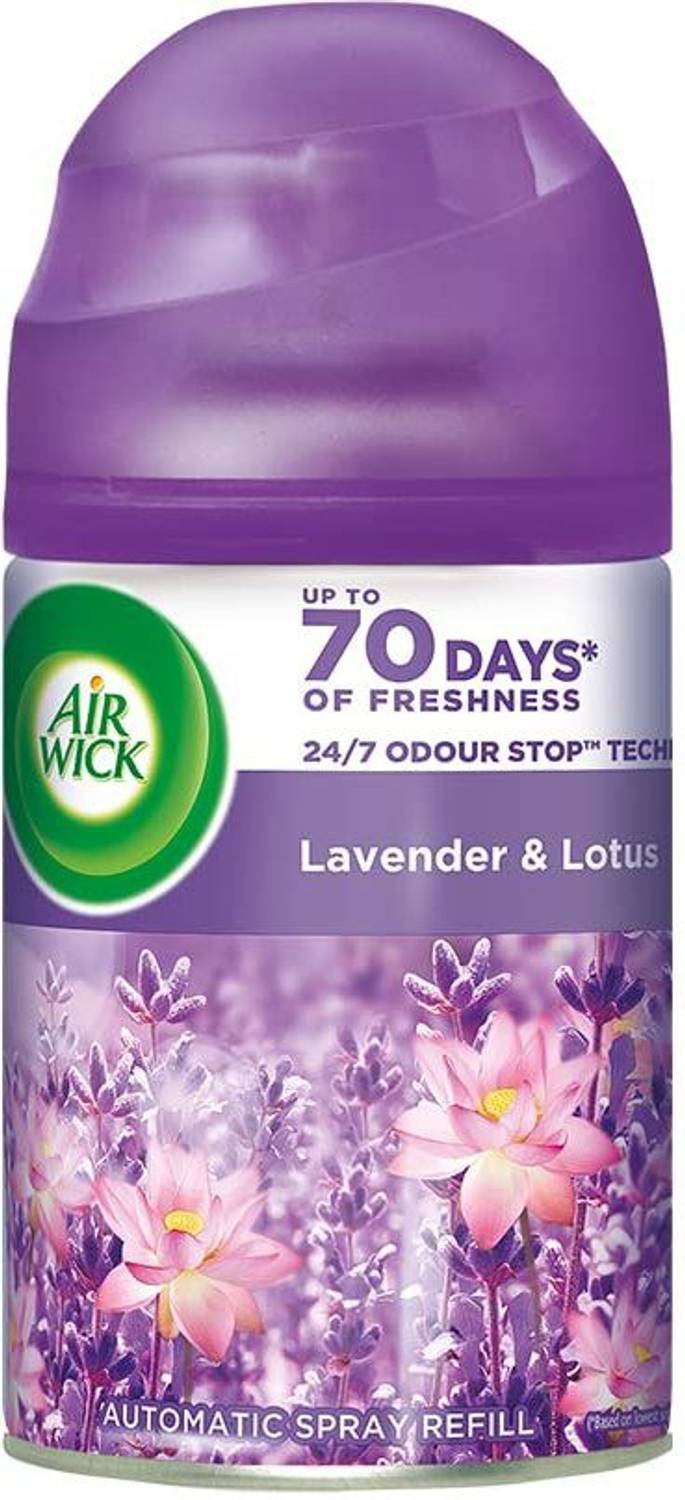 Airwick Lavender, Lotus Car Freshener Refill Freshmatic 'Scents of India' Air-freshner Refill, Hills of Munnar