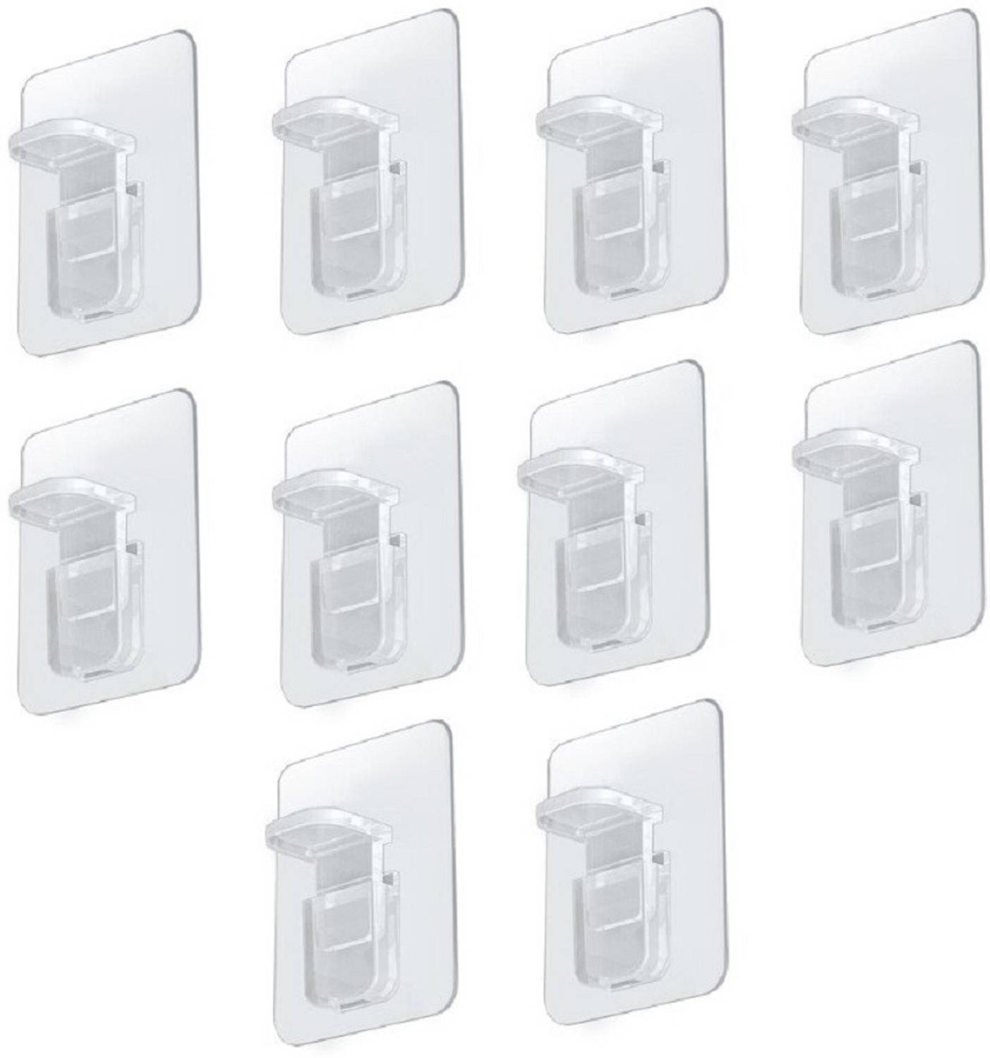 BHOOLU&GOOLU Punch-Free Layered Partition Bracket Triangle Bracket Support - (10pairs/Pack) Hook 1