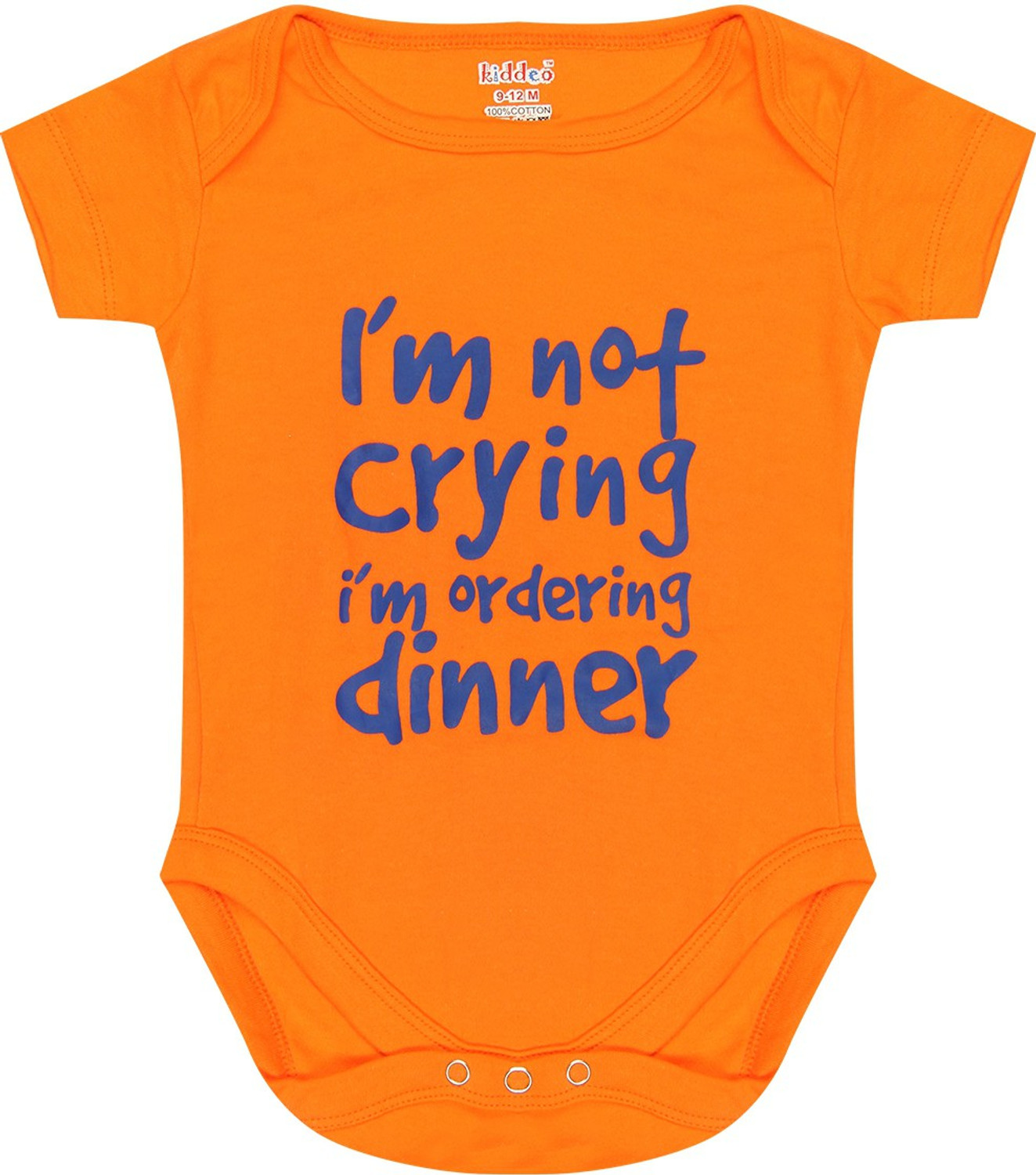 Image of kiddeo Romper For Baby Boys & Baby Girls Printed Cotton Blend