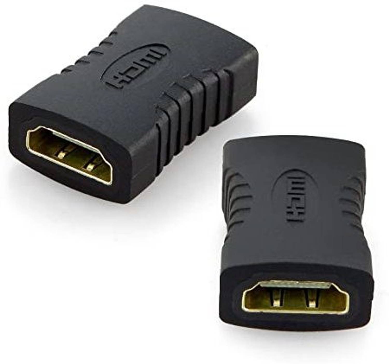 ULTRABYTES TV-out Cable HDMI Extension Female to Female Connector 4K HDMI Extender Adapter (Pack of 2)