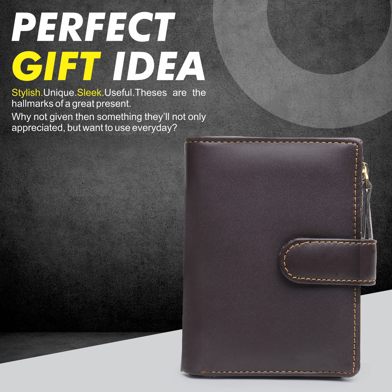 Image of TnW Lifestyle Women Casual Brown Artificial Leather Wallet