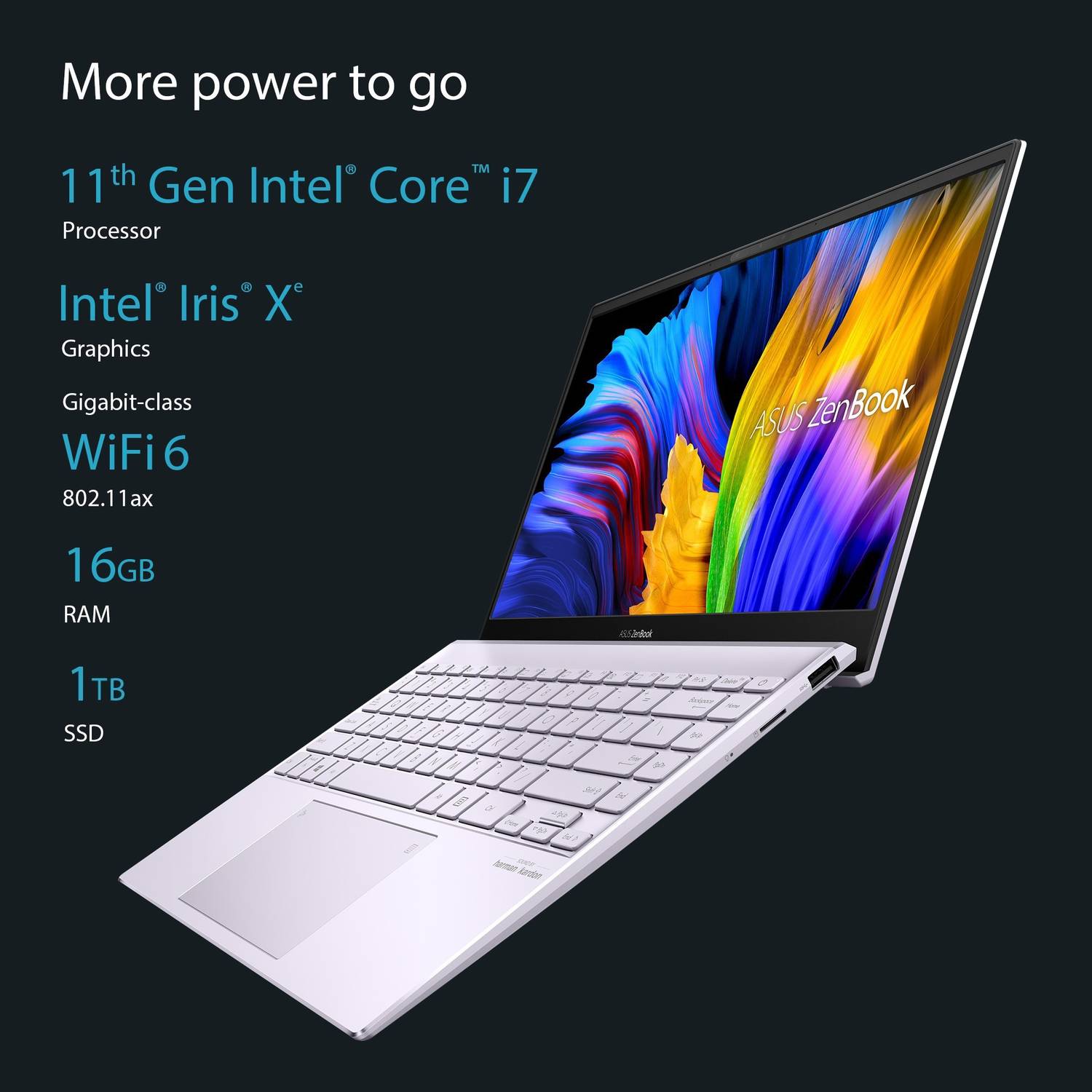 ASUS ZenBook 13 (2021) OLED Intel Core i7 11th Gen 1165G7 - (16 GB