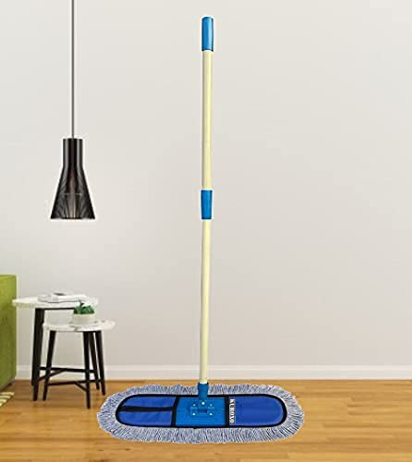 Image of KUROXO Microfiber Wet and Dry Mop Refill Pads for 24 inch mop only (Pack of 4 Pcs) Wet & Dry Mop