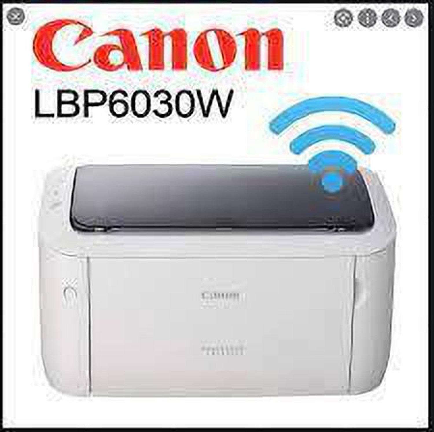 Image of Canon ImageCLASS LBP6030w Single Function WiFi Monochrome Laser Printer
