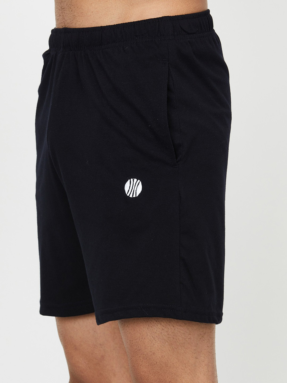 Image of MAX Solid Men Dark Blue Night Shorts