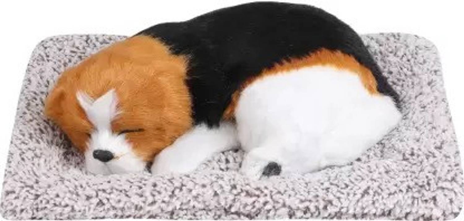 Ubom Sleeping Cute Dog Decorative Showpiece 20 cm - Image 4