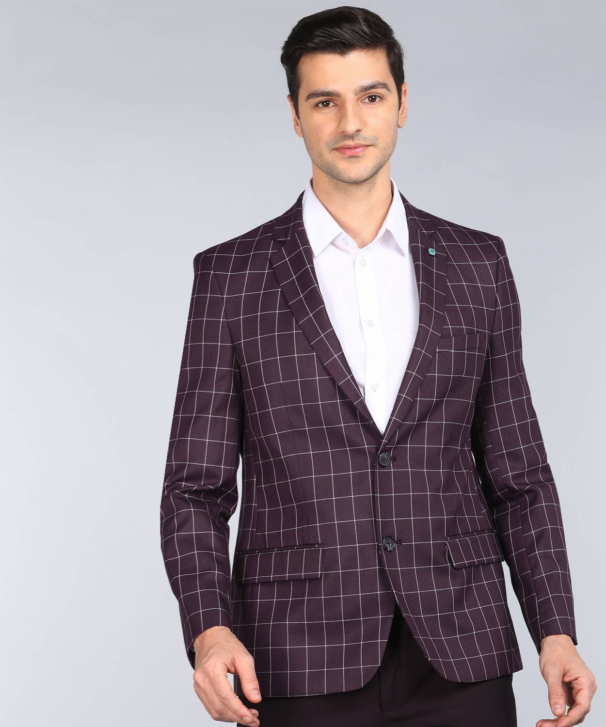 ARROW Checkered Single Breasted Formal Men Blazer
