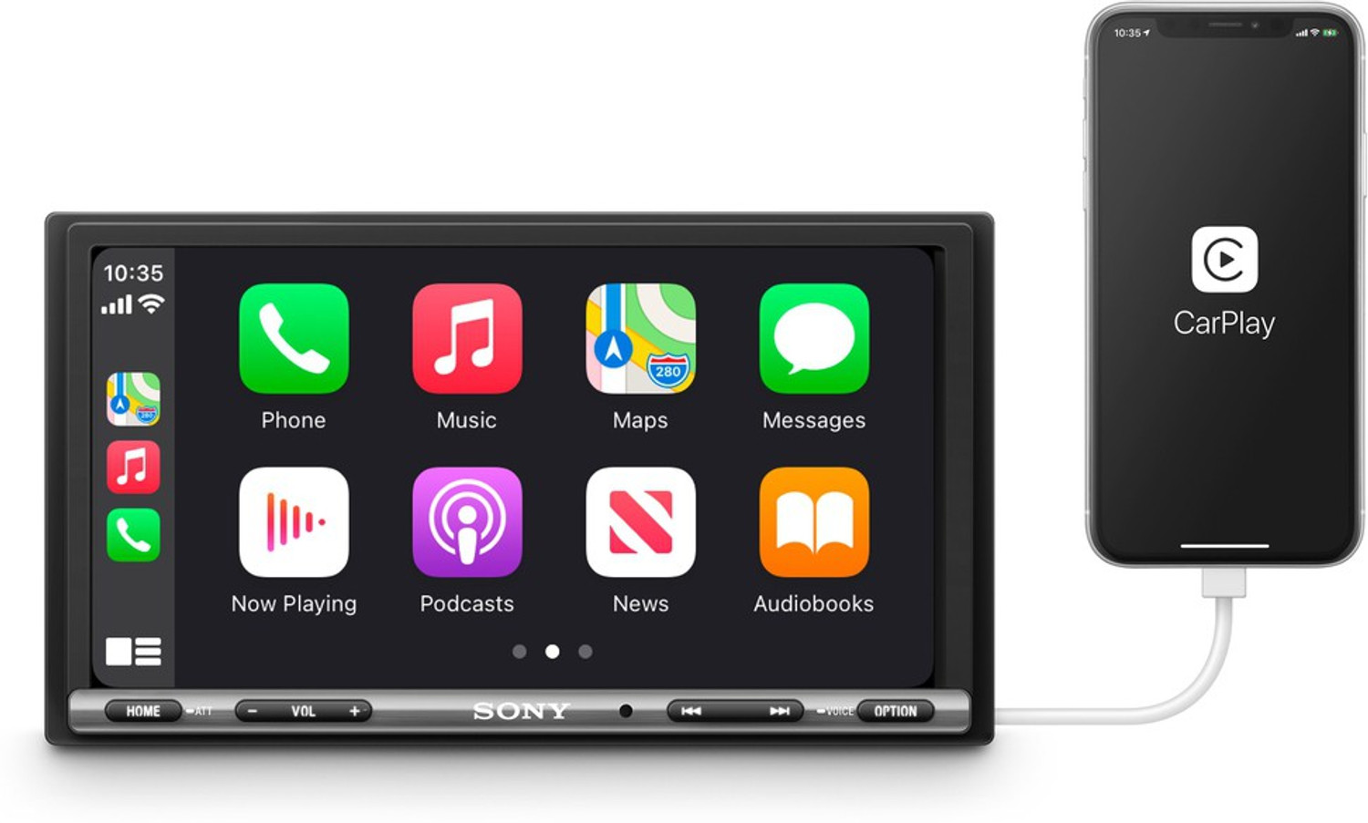 Image of SONY XAV-AX3200 Android Auto,Apple Car Play and WebLink Car Stereo