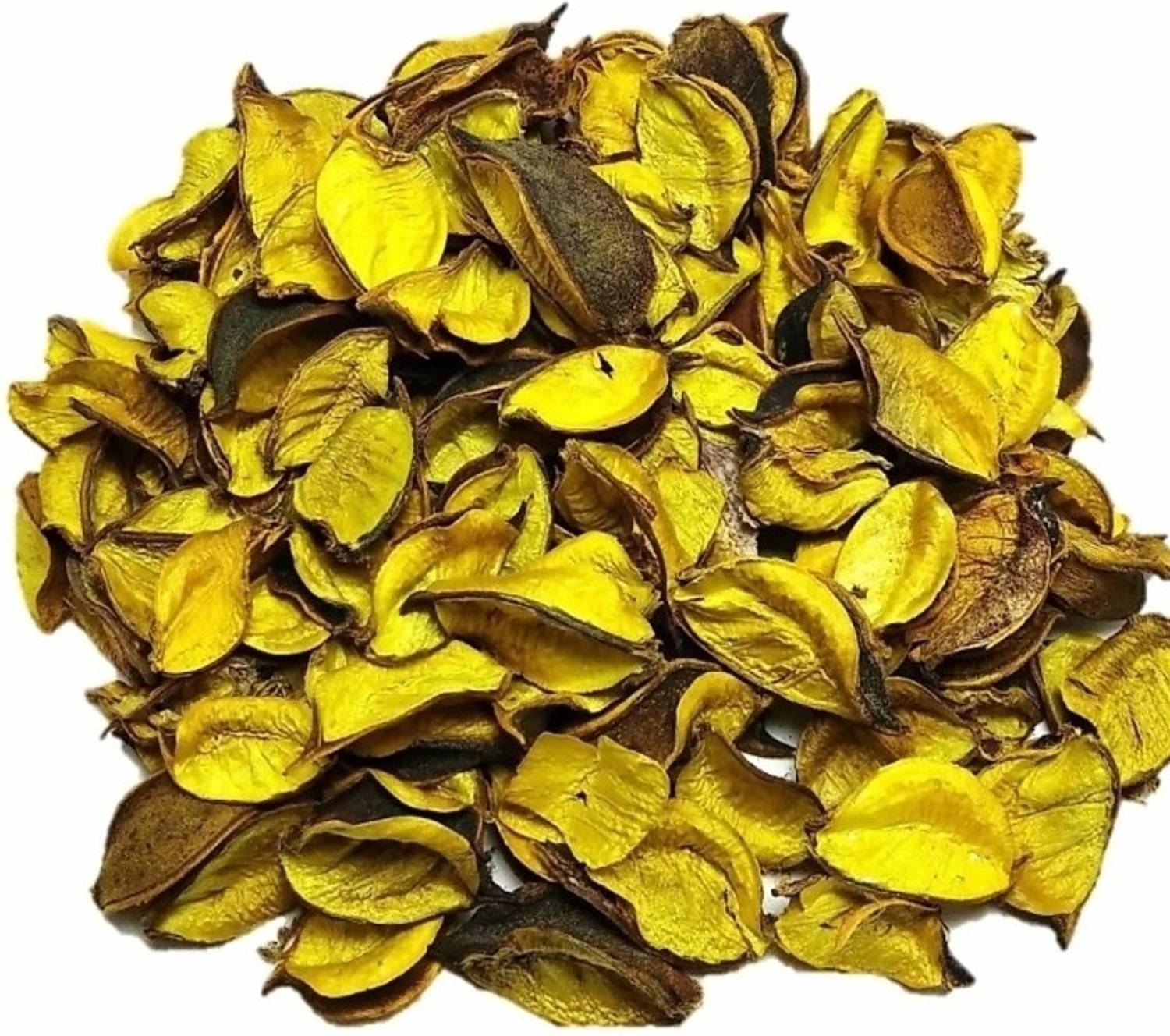 99 Home Decor Yellow Potpourri Dry Leaves For Table Decoration And Vase Filler (Pack Of 4) Vase Filler